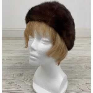Vintage Mid-Century Mink Hat (HG)